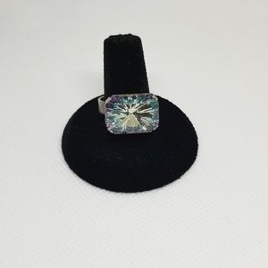 Sabika Poetic Rectangular Ring